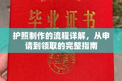 凤冈护照制作的流程详解，从申请到领取的完整指南